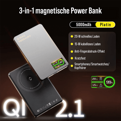Magnetische Powerbank - Maglyn