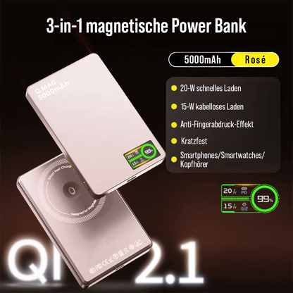 Magnetische Powerbank - Maglyn