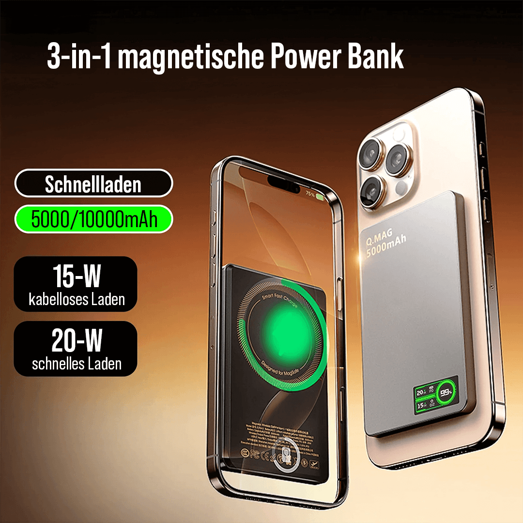Magnetische Powerbank - Maglyn