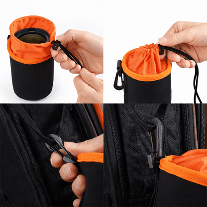 Objektiv Tasche - OptiSafe schnell & sicher
