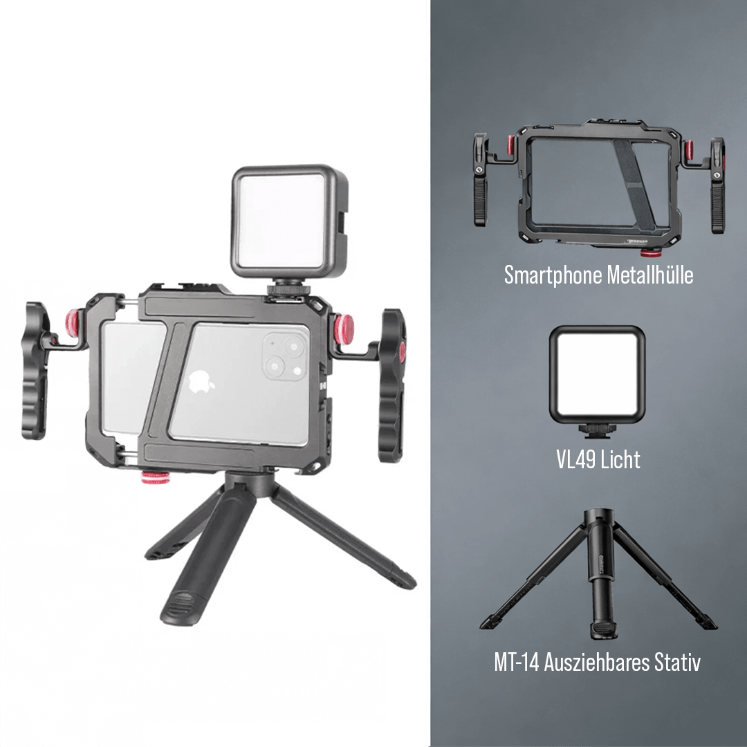 Smartphone Rig mit Licht - Riglyn