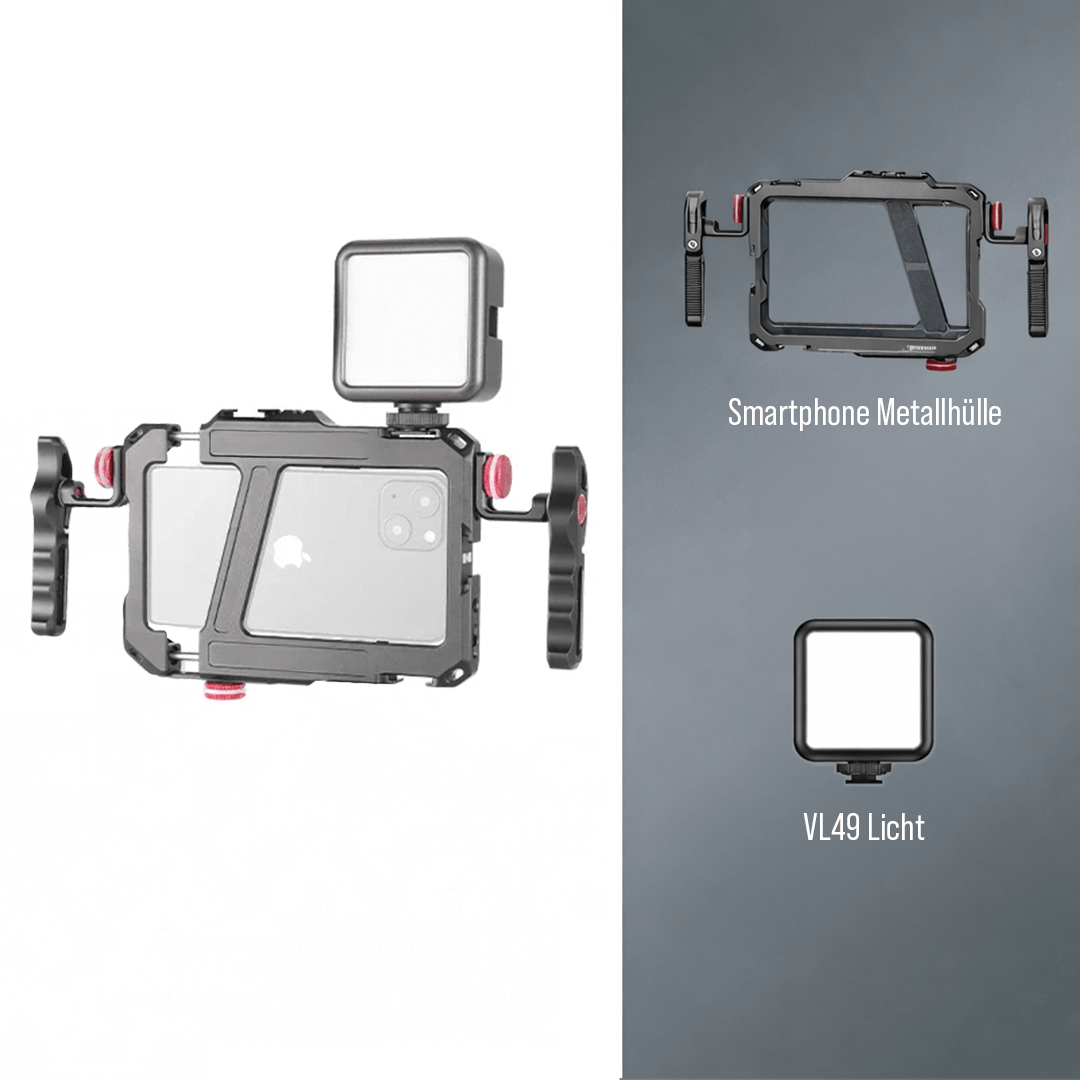 Smartphone Rig mit Licht - Riglyn
