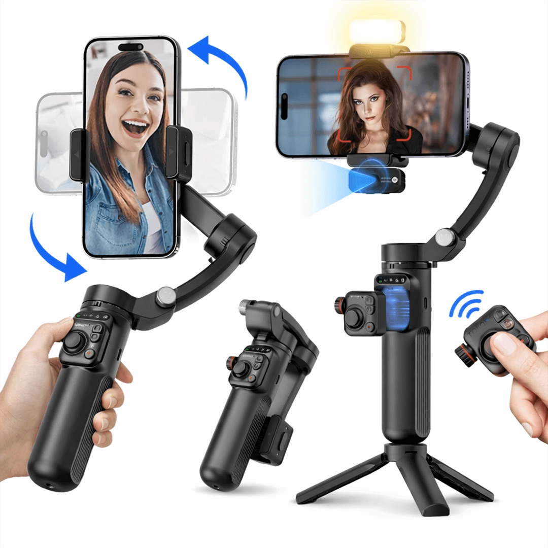 Smartphone Gimbal mit Selfie Stick - Stabiq