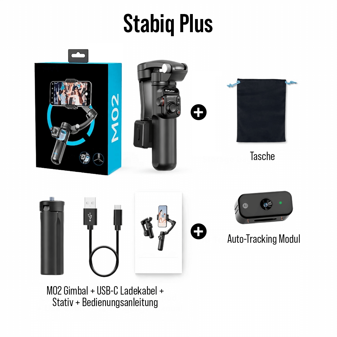 Smartphone Gimbal mit Selfie Stick - Stabiq