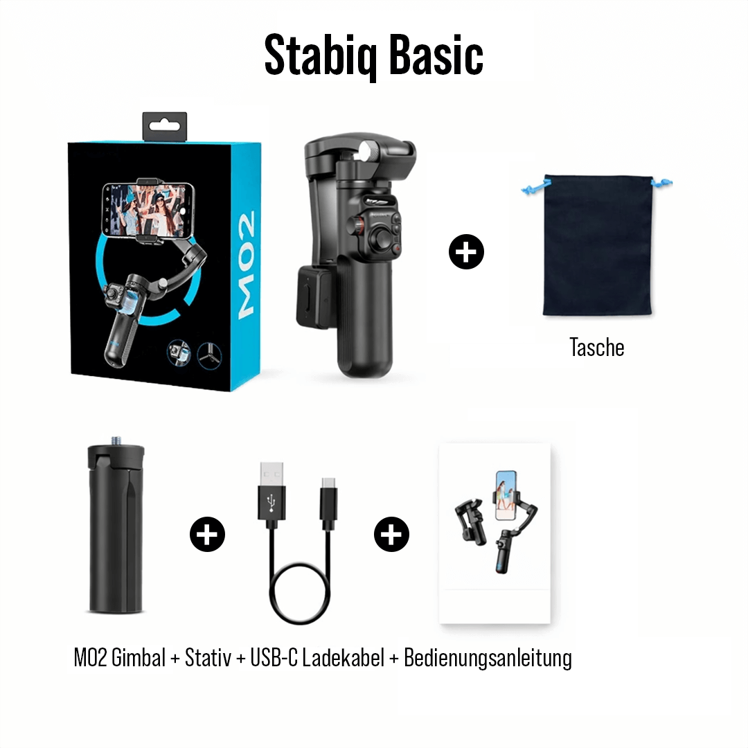 Smartphone Gimbal mit Selfie Stick - Stabiq