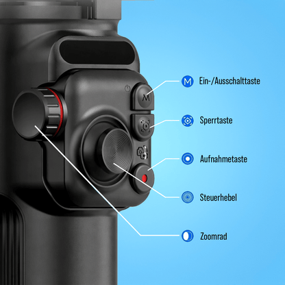 Smartphone Gimbal mit Selfie Stick - Stabiq