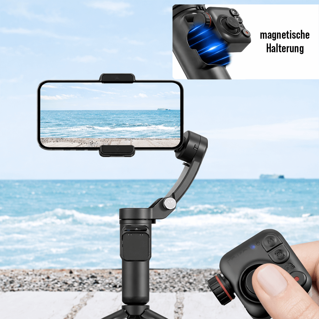 Smartphone Gimbal mit Selfie Stick - Stabiq