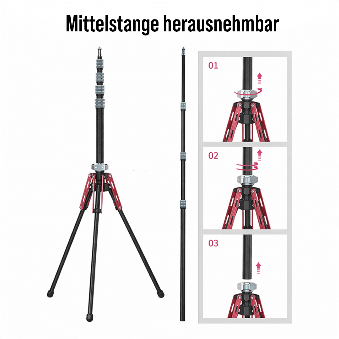 Carbon Kamera Stativ – Profi Fotostativ Statyx