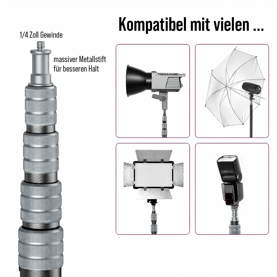 Carbon Kamera Stativ – Profi Fotostativ Statyx