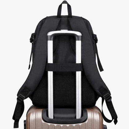 Kamera Rucksack mit Trolley Befestigung für komfortables Reisen und Transport