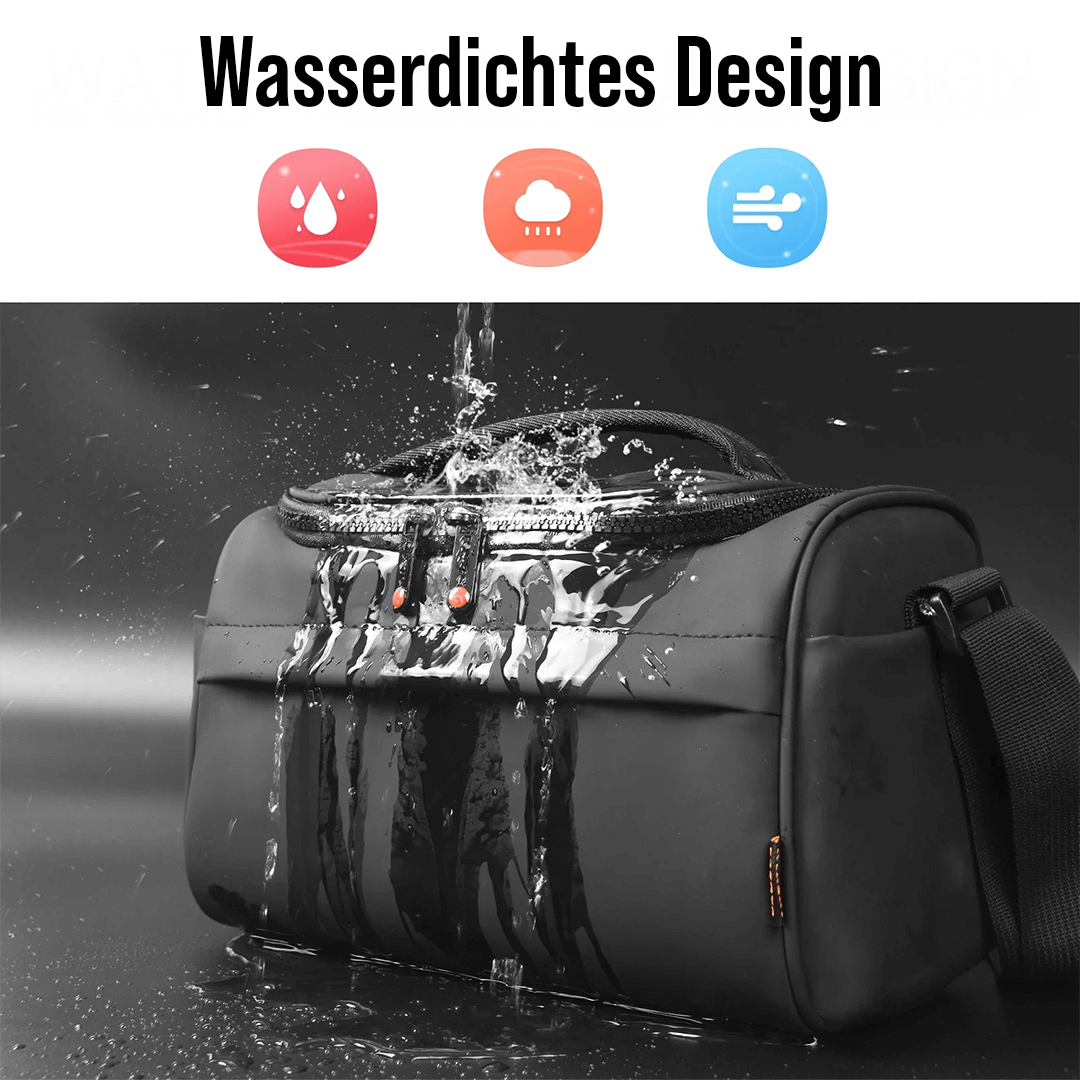 Kleine Kameratasche mit wasserdichtem Design schützt Kamera vor Regen und Spritzwasser